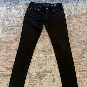 Miss Me Black Skinny Jeans Size 28